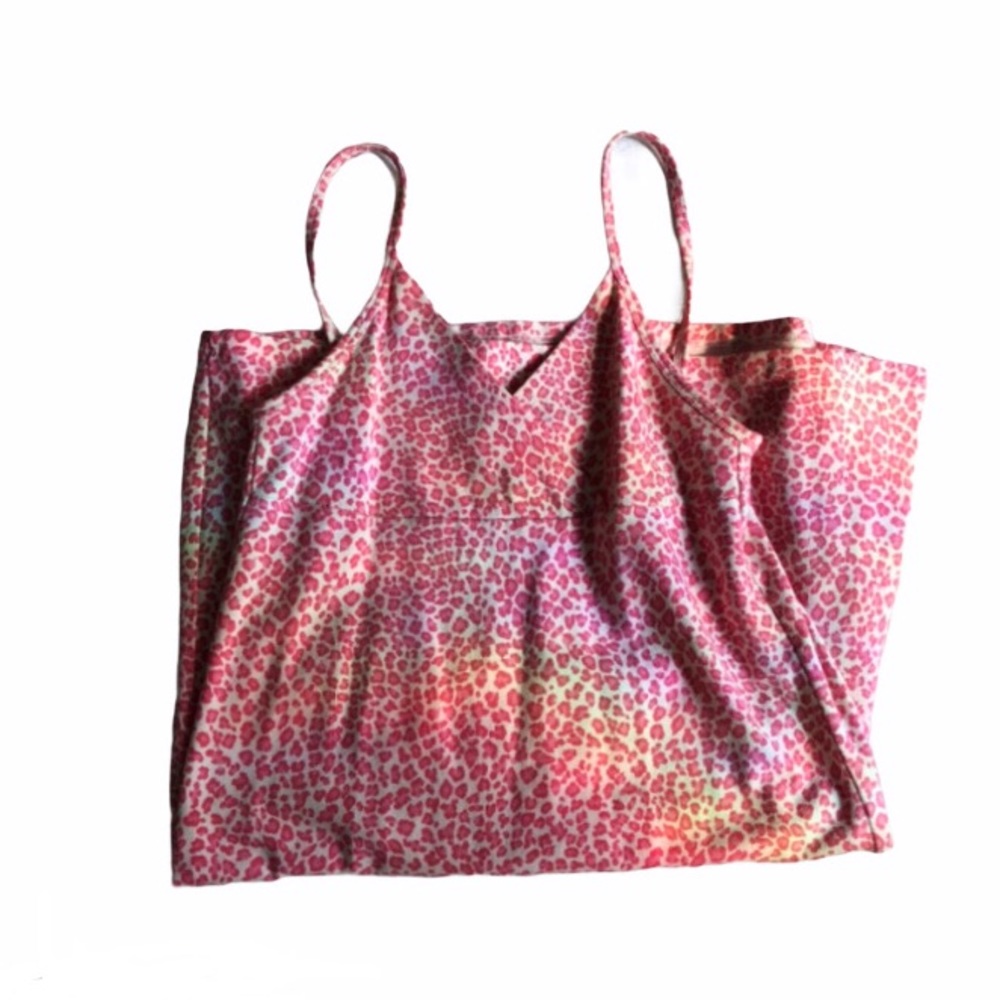 ❌❌SOLD❌❌❌Brandy Melville Pink Leopard Dress